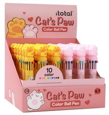 Penna 10 colori deluxe "Paws