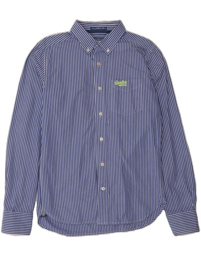 Superdry camicia uomo blu - camicia,