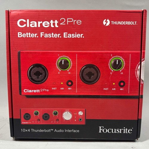 Clarett pre audio interface - pre,
