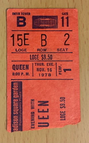 1978 queen jazz tour madison - 1978,