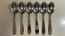 Set 6 Cucchiai Acciaio Inox
