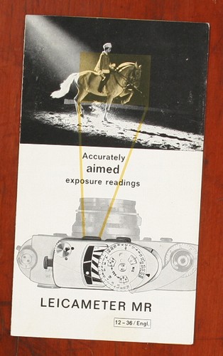 Leicameter brochure 1964 - leicameter, brochure,
