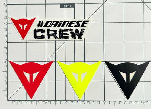 Dainese lotto 4 adesivi - lotto,