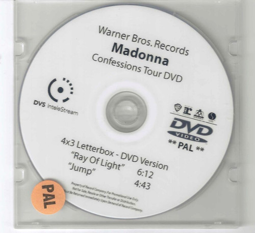 Madonna confessions tour dvd - madonna,