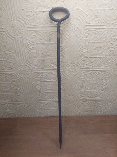 Antique forged iron - antique, log