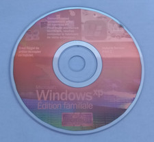CD Microsoft Windows XP Édition Familiale SP2 – CD original OEM (Français)