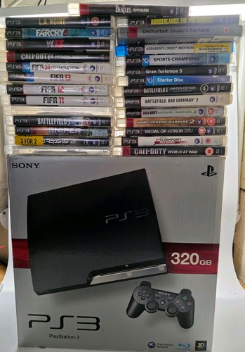 Sony playstation slim 320gb - playstation,
