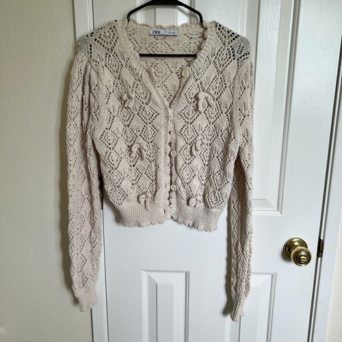 Zara cardigan all uncinetto - zara,
