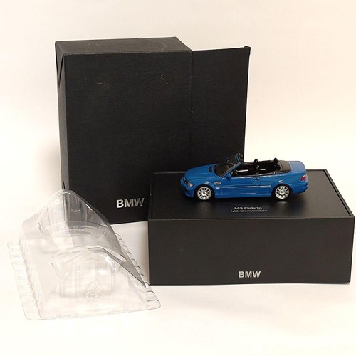 Bmw cabriolet e46 - m3, blu