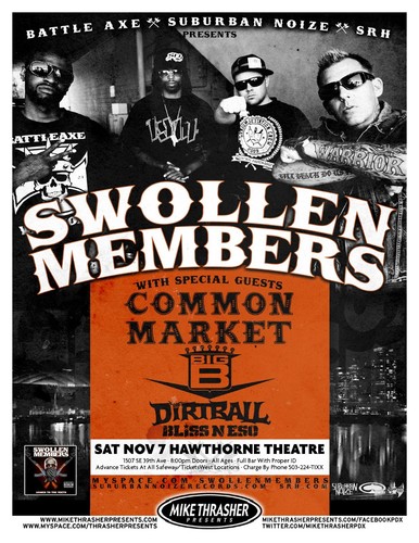 Poster swollen members - swollen,