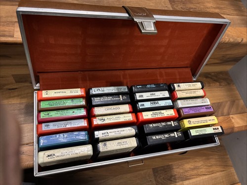 Vintage track tapes lot - 8-track,