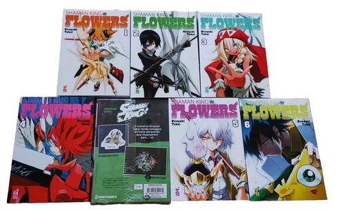 Shaman king flowers manga - shaman,