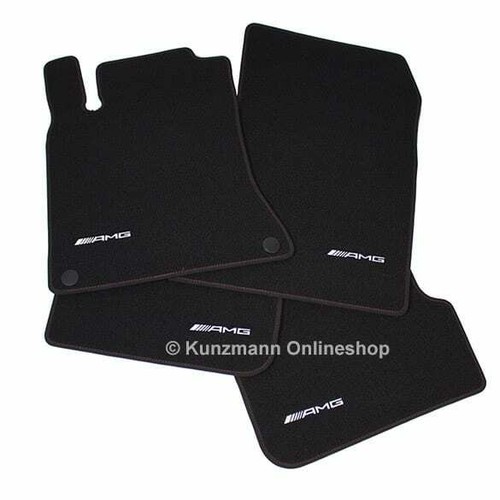 Tappetini amg red cut cucitura - amg,