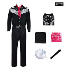 Vestito Costume Carnevale Uomo Bimbo Pantaloni Camicia Cosplay Ken Film BARBIE06