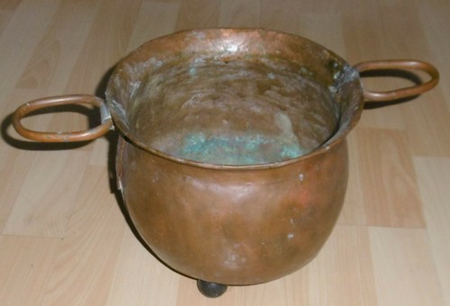 Pentola caldaia rame vecchio - rame,