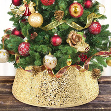 Copri Base Albero Natale Oro