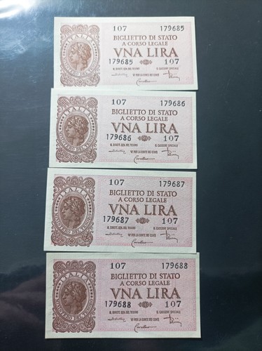 Lira laureata 1944 - lira, fds