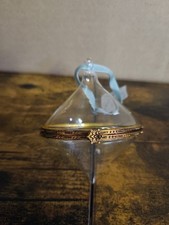 Target Hearth & Hand Magnolia Cerniera Vetro Liscio Decorazione Albero di Natale, BN