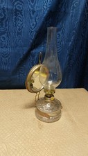 Lampada Lume a olio petrolio anni 70 con specchio
