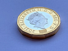 2021 1 Uno Pound Moneta Prova