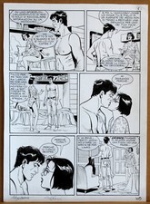 MONTANARI & GRASSANI - TAVOLA ORIGINALE DYLAN DOG - 'KIDNAPPING'