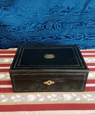 Antico Cofanetto Scrigno Legno