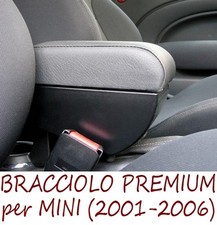 Bracciolo Premium per MINI ONE COOPER (2001-2006) - MADE IN ITALY-appoggiagomito