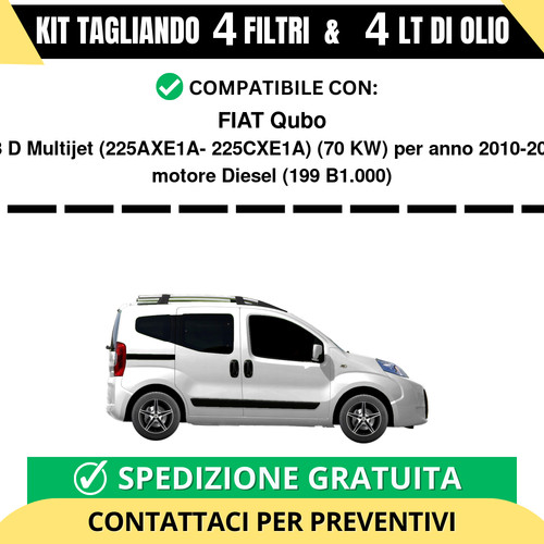 Tagliando per fiat qubo d - per,