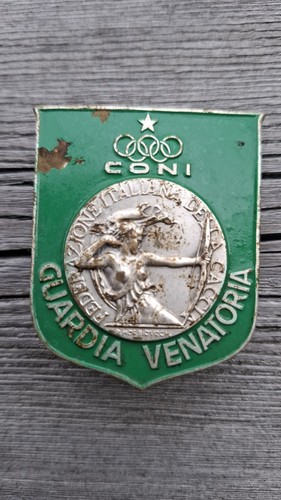 Distintivo guardia venatoria - guardia,