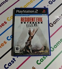 PS2 RESIDENT EVIL OUTBREAK FILE #2 PAL UK PLAYSTATION QUASI NUOVO COMPLETO 