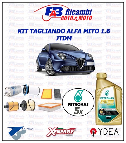 Kit tagliando alfa mito 6 - kit,