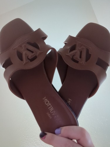 Louis vuitton slide pelle - slide,