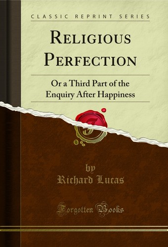 Religious perfection a - religious, or