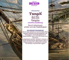 6 litri olio di tungino