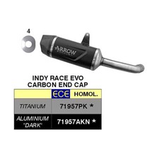 Marmitta ARROW slip-on indy