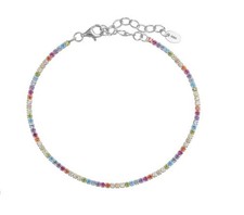 Bracciale tennis argento - in,