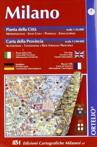 Milano pianta della - pianta, citt
