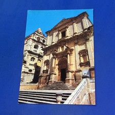 NOTO BAROCCA MONASTERO SS. SALVATORE E CHIESA S. FRANCESCO - CARTOLINA A COLORI