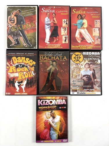 Lot dvd dance salsa - dvd,