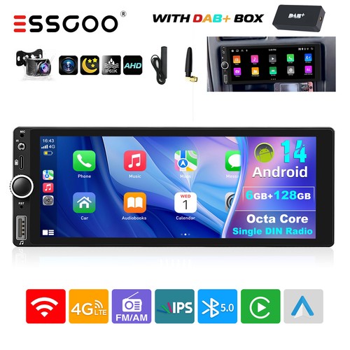 Autoradio dab din android - dab+,