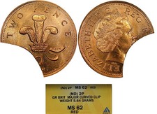 G BRIT 2P ANACS MS62RD