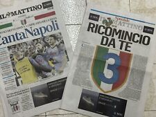 Giornale il Mattino 5/5/23 Terzo 3 Scudetto Napoli+Ed. straord. Ricomincio Da te