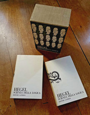 Hegel, Scienza della logica - Laterza 1968 - Due volumi con cofanetto