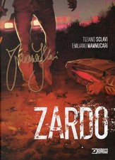 Tiziano Sclavi Fumetto Libro Zardo Autografato Comic Book Signed
