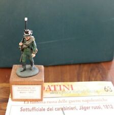 SOLDATINO DI PIOMBO DEL PRADO NAPOLEONICA N°63 SOTTUFICIALE CARABINIERI 1812