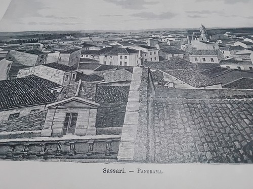 1891 sassari panorama - 1891,