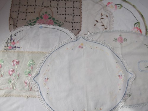 Lotto vintage centrino - lotto, pizzo