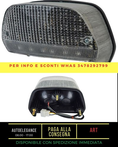 Fanale posteriore moto - a, led