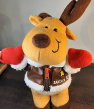 Plush Reindeer FLIGHT SCHOOL