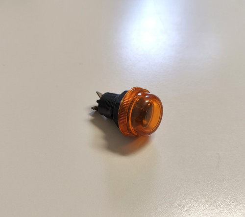 Spia luminosa arancio - spia,